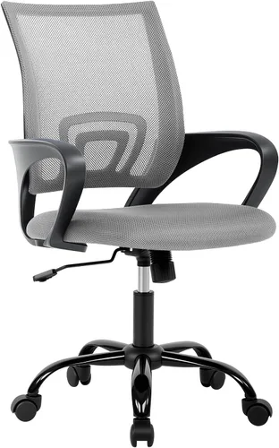 Vista 9 de BestOffice Silla de Oficina Ergonómica Barata Silla de Escritorio de Malla Silla de Computadora Soporte Lumbar Ejecutiva Moderna Taburete Ajustable