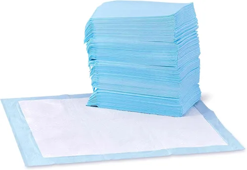 Vista 9 de Amazon Basics - Almohadillas para entrenamiento urinario de perros y cachorros a prueba de fugas con superficie de secado rápido de 5 capas