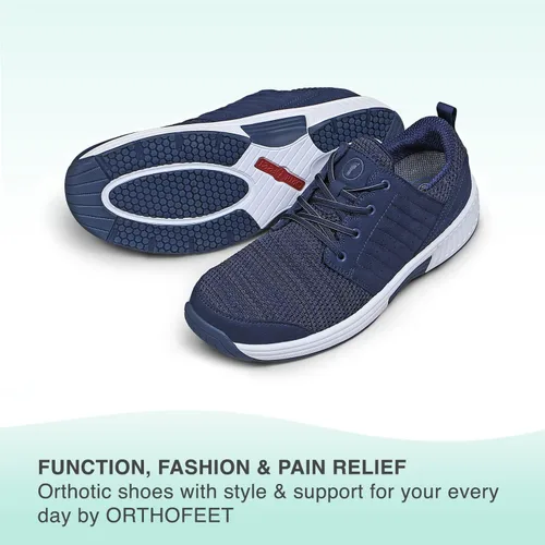 Vista 6 de Orthofeet Men's Orthopedic Knit Tacoma Sneakers