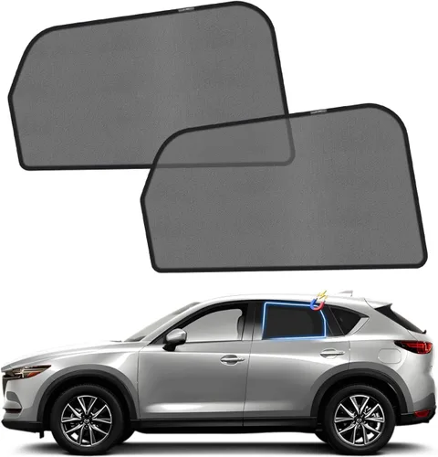 Vista 15 de KUST Persianas de ventana de automóvil para Toyota 4Runner 2011-2023, accesorios de malla transpirable, cubiertas magnéticas de malla transpirable