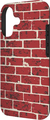 Vista 2 de Bricks Brick Wall Pattern Stone Gift Case for iPhone 17