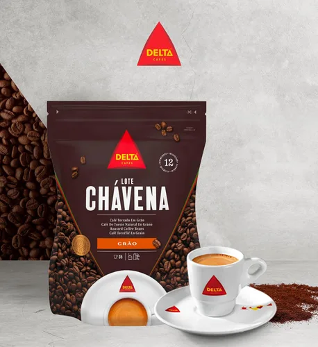 Vista 5 de Delta Granos de café enteros Robusta y Arábica tostados 8.82 oz