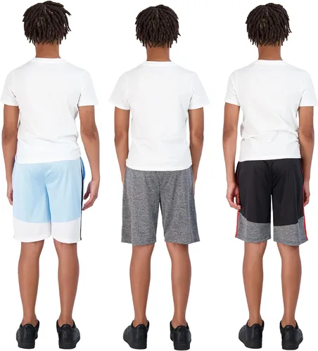 Vista 22 de Hind - Pantalones cortos de baloncesto para niños (3 unidades)