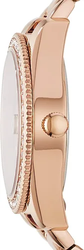 Vista 2 de Fossil Scarlette - Reloj de cuarzo de acero inoxidable para mujer