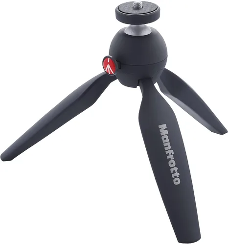 Vista 7 de Manfrotto Mini Trípode con Pinza Universal para Smartphone, Hecho en Italia, para iPhone con o sin Estuche, CSC, Vlogging, Videografía