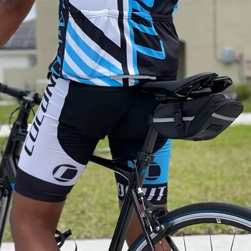 Vista 7 de El kit de reparación de bicicleta Chumxiny contiene herramienta 16 en 1, mini bomba de bicicleta de 120 psi, parche de neumáticos, utilizado