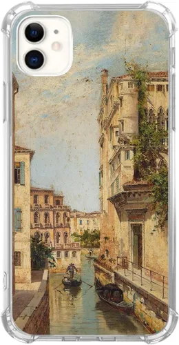 Vista 8 de Aesthetics - Funda protectora de TPU para iPhone 11, diseño de Dios de ángel y ángel para iPhone 11, funda protectora de poliuretano termoplástico