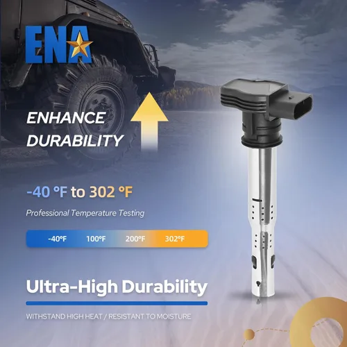 Vista 3 de ENA Juego de 5 bobinas de encendido 2005 2006 2007 2008 2009 2010 2011 2012 2013 2014 compatibles con Volkswagen VW Jetta Rabbit Beetle Passat Golf