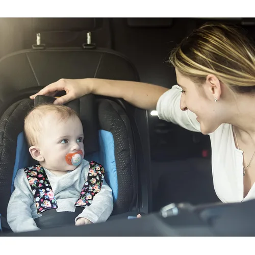 Vista 7 de Fundas de cinturón de seguridad de automóvil para bebés niños y niñas, correas de asiento de automóvil, almohadillas de hombro, funda suave