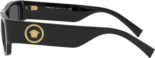 Vista 2 de Versace Gafas de sol para hombre marco negro lentes gris oscuro 2205in