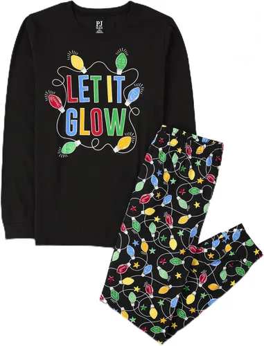 Vista 70 de The Children's Place Pijama de Navidad unisex para bebé, algodón