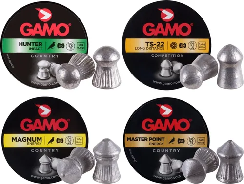 Vista 3 de GamoGamo Match Pellets (Flat Nose)