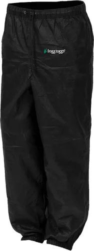 Vista 5 de FROGG TOGGS Pantalón de lluvia clásico Pro Action impermeable transpirable para hombre Negro