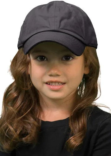Vista 2 de Funky Junque Gorra de béisbol de algodón lavado de perfil bajo para niños