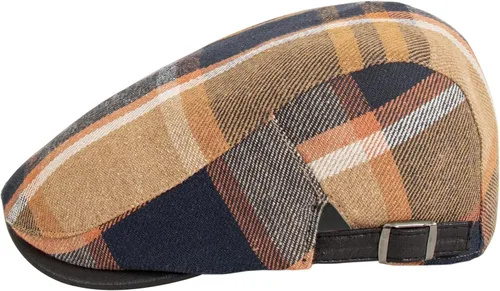 Vista 2 de Gorra de conducción ajustable para hombre, de sarga de algodón, diseño de Ivy Gatsby