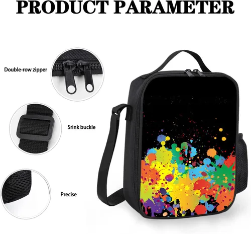 Vista 4 de Mochila de dibujos animados con impresión 3D para niños y niñas, mochilas de viaje de anime de 17 pulgadas, unisex, grandes, para laptop, regalos