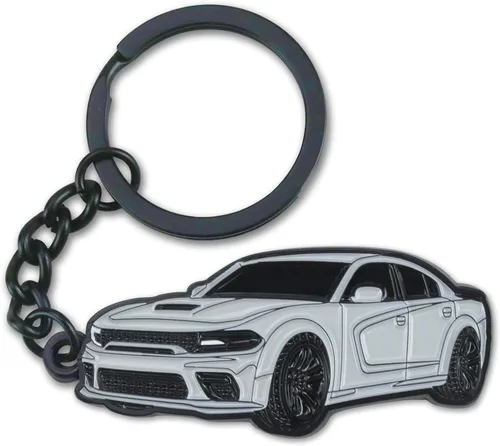 Vista 8 de Llavero para Dodge Challenger, Dakota, Charger, SRT, Avenger, Durango, Caravan, accesorios para Dodge Charger 2015-2022
