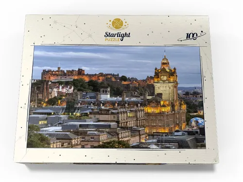Vista 4 de MyPuzzle Edinburgh Scotland - Rompecabezas prémium de 100 piezas, fabricado en Estados Unidos