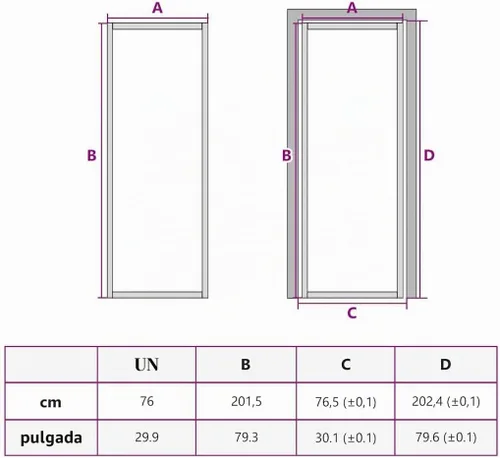 Vista 4 de vidaXL Puerta Interior Negro 29.9"x79.3" Vidrio Templado y Aluminio Delgado