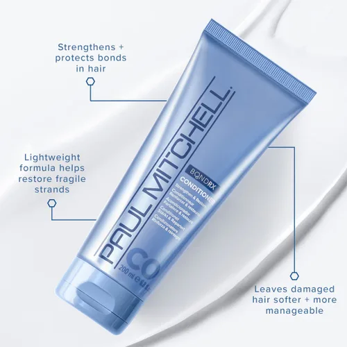 Vista 2 de Paul Mitchell Bond Rx Conditioner, Strengthens + Restores, For Chemically Treated + Damaged Hair
