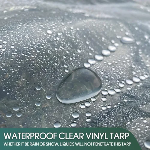 Vista 5 de Lona de vinilo transparente