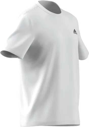 Vista 10 de Adidas Camiseta con logotipo pequeño bordado para hombre Essentials