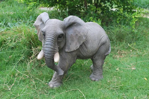 Vista 2 de Hi-Line Gift Ltd - Estatua de elefante caminante
