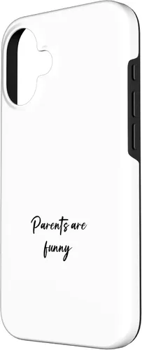 Vista 2 de iPhone 16 Parents are funny Case