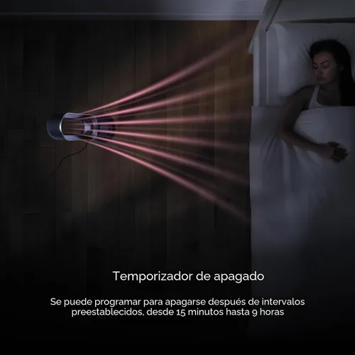 Vista 8 de Ventilador y calentador Dyson Hot+Cool™ AM09 Jet Focus