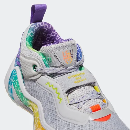 Vista 7 de adidas Tenis de baloncesto unisex para niños D.o.n. Issue 3