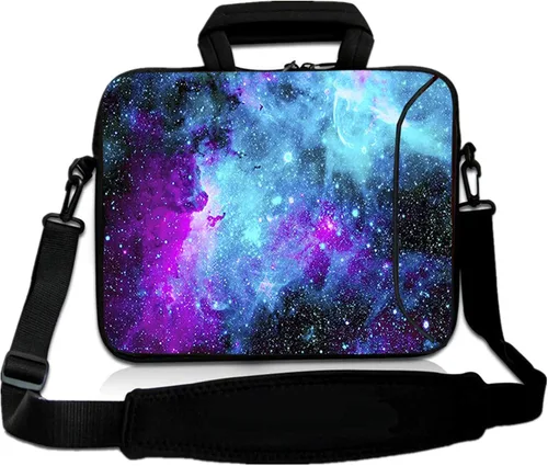 Vista 13 de RICHEN - Bolso bandolera de 10 pulgadas con asa, funda para laptops, notebooks, tablets infantiles de 7 a 10.2 pulgadas