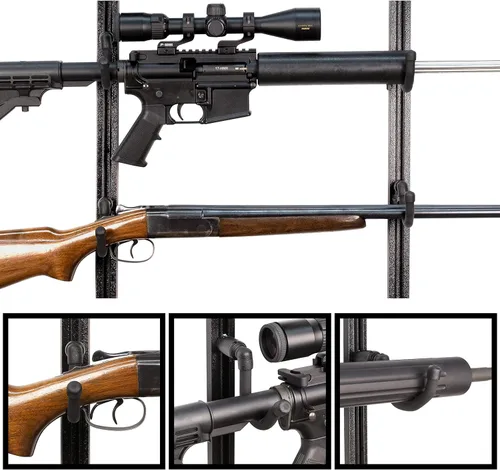 Vista 2 de Percha para rifle y caña de pescar fabricada en Estados Unidos