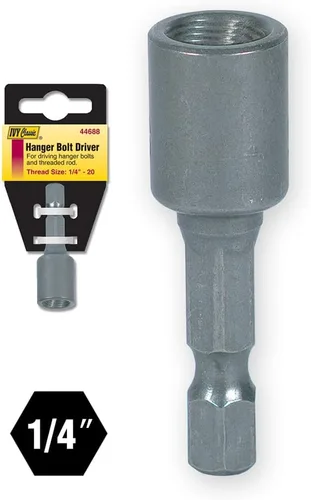 Vista 3 de Ivy Classic 44688 1/4"-20 Destornillador de perno de suspensión, Impact Plus, 1/tarjeta
