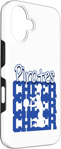 Vista 3 de Pirates Cheer Back to School Cheerleading Spirit B Case for iPhone 16