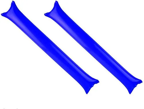 Vista 8 de Bam Bam Thunder Sticks - Juego de 50 palos de plástico para animar, palitos de plástico para aplaudir, inflables, largos y ruidos, para estadio