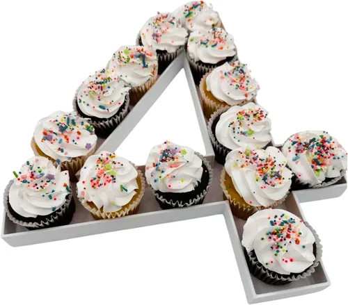 Vista 22 de 12" o GRANDE 16" - Cajas de número rellenables de plástico reutilizables de alta calidad para embutidos, cajas de cartas para fiesta de cumpleaños