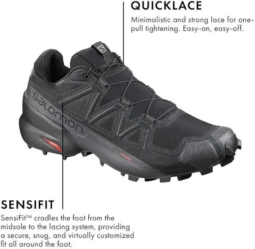 Vista 2 de Tenis Salomon Speedcross 5 Trail para correr en senderos para hombre
