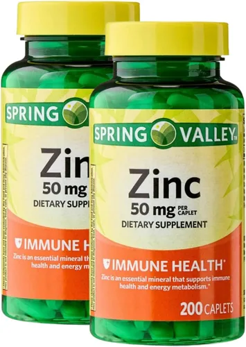 Vista 6 de Zinc 50mg – 200 comprimidos, zinc vegetariano de alta potencia, suplemento diario para hombres y mujeres, soporte mineral sin gluten (paquete de 1)