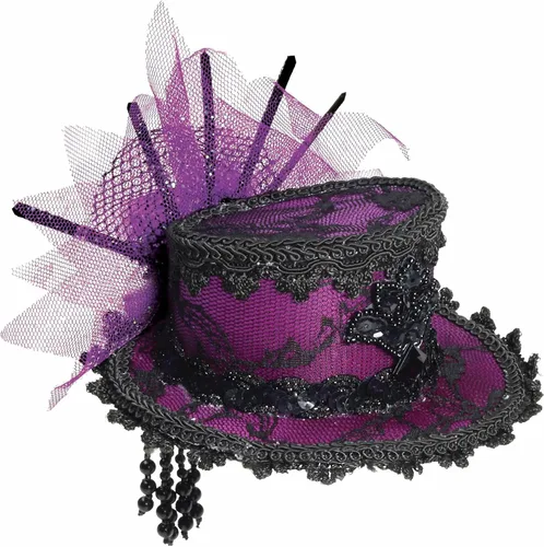 Vista 2 de Forum Novelties Accesorio de disfraz victoriano Steampunk para mujer Negro