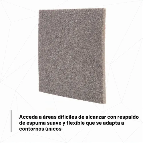 Vista 9 de 3M Esponja de lijado Softback 02606, 4 1/2 x 5 1/2 pulgadas, paquete de 20, grano medio, corte rápido