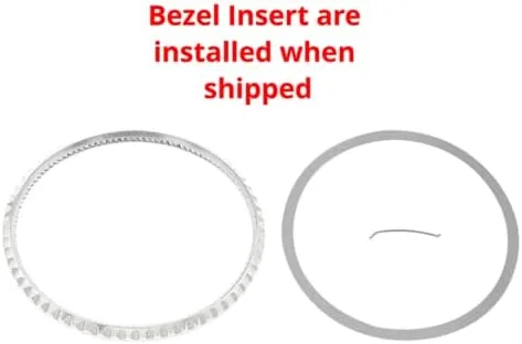 Vista 3 de Ewatchparts BISEL E INSERTO COMPLETO COMPATIBLE CON ROLEX SUBMARINER 16610 CIRCA 2000 16800 16808