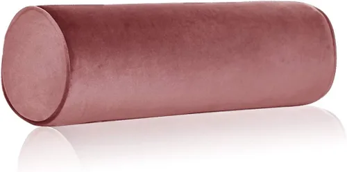 Vista 13 de Tinbolunce Almohada enrollable de espuma viscoelástica para rodilla/pierna/cuello - Cojín cilíndrico de luna llena/almohada cilíndrica redonda