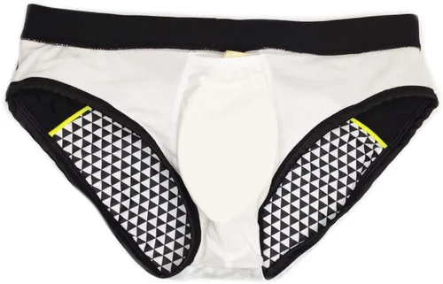 Vista 6 de UXH Traje de baño para hombre calzoncillos acolchado traje de baño masculino moda sexy natación bikini tabla playa surf nadar troncos