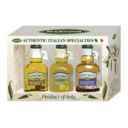 Vista 8 de Mantova Grand' Aroma - Aceites de oliva extra virgen con sabor a trufa, 8.5 onzas