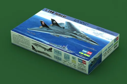 Vista 2 de Hobby Boss HY80367 F-14B Tomcat Kit de construcción de modelo de avión