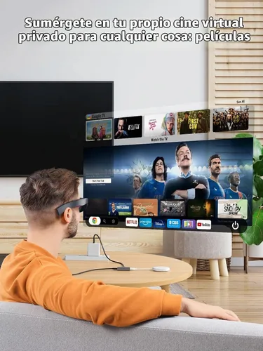 Vista 5 de Lemorele Adaptador HDMI a USB C 4K a 60Hz, para conectar la base del interruptor/PS5/PS4/Xbox/Steam Deck Base a lentes USB-C AR como XREAL Air