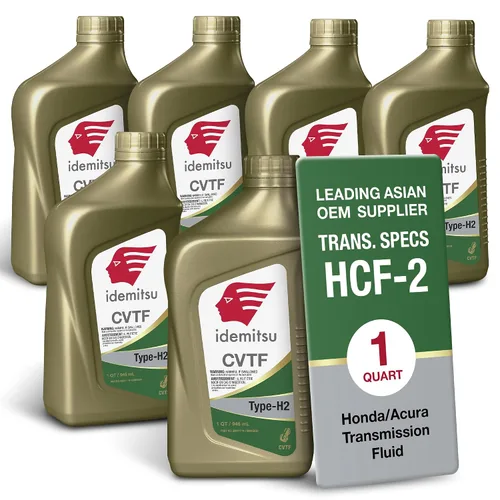 Vista 9 de Idemitsu CVT - Fluido de transmisión HCF-2, aceite de transmisión tipo H2 para transmisiones continuamente variables Honda (1 cuarto de galón)