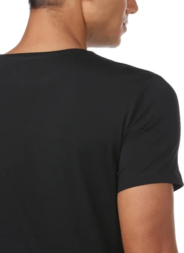 Vista 4 de GUESS Camiseta con cuello redondo para hombre