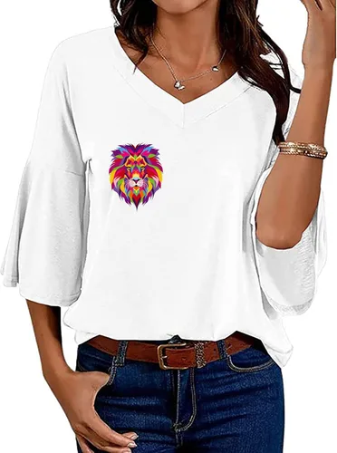 Vista 5 de 12 calcomanías termoadhesivas para planchar de león de tigre, ropa de transferencia de calor, camisetas, parches de animales, calcomanías