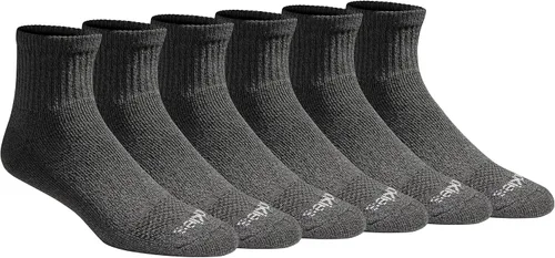 Vista 50 de Dickies Calcetines Dri-Tech para hombre con control de humedad, disponibles en tallas M-XXL (6, 12, 18 pares)